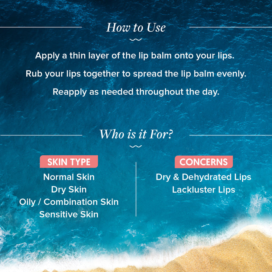 AQUALOGICA PLUMP+ LUSCIOUS TINTED LIP BALM SPF 20+ 10GM