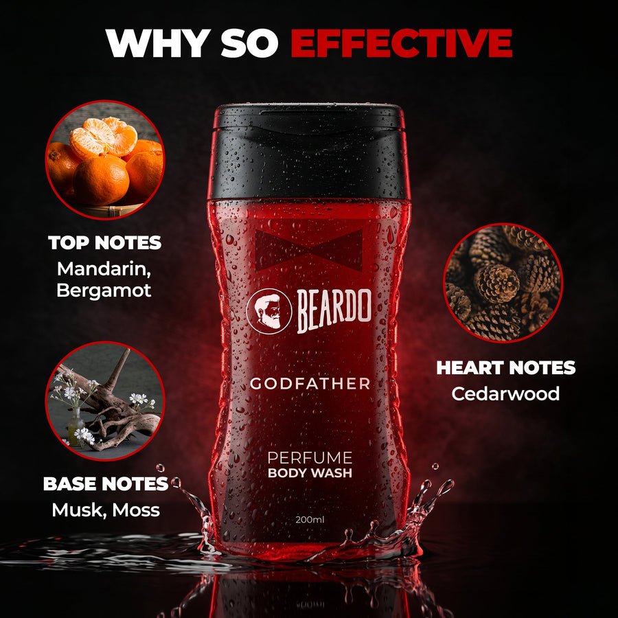 BEARDO GOD FATHER BODY WASH 200ML