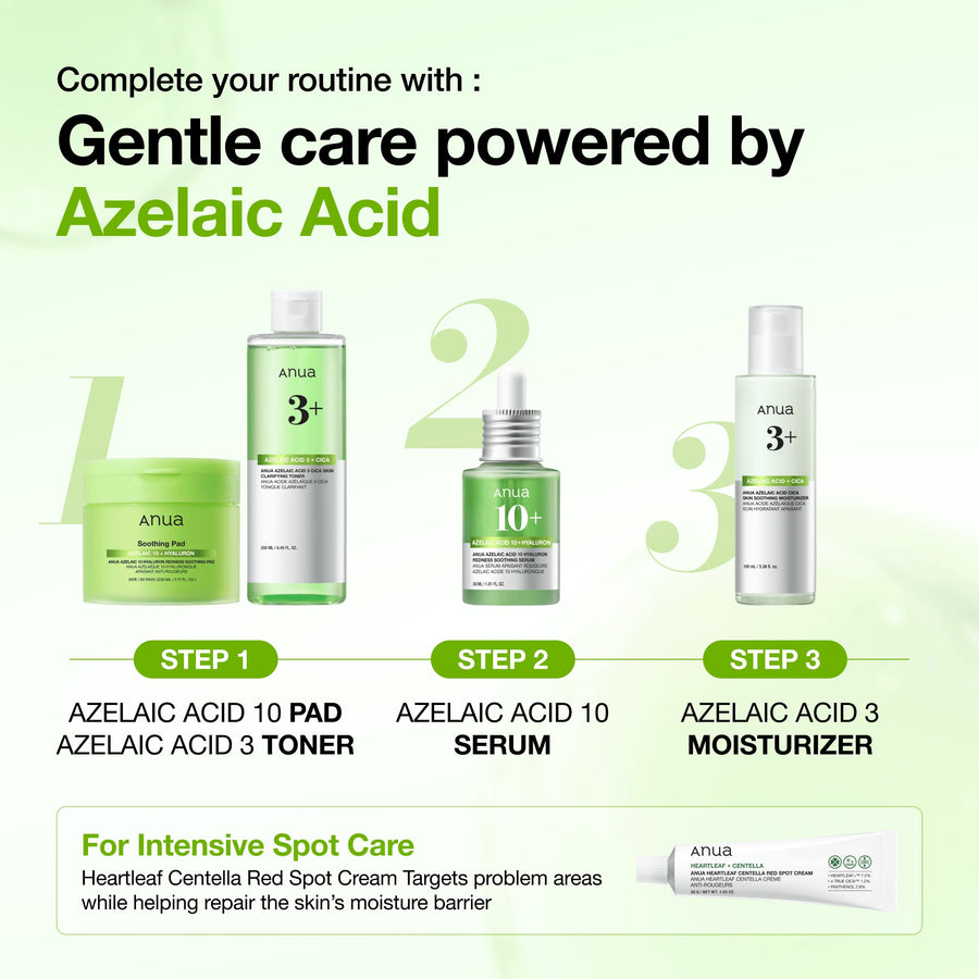 ANUA AZELAIC ACID 10+ HYALURON SERUM 30ML